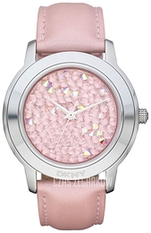 DKNY Różowy/Skóra Ø44 mm NY8476