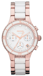 DKNY Ceramic Biały/Czeramiczna Ø38 mm NY8504