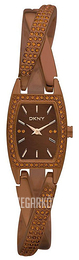 DKNY Crossover Brązowy/Stal NY8612