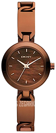 DKNY Dress Brązowy/Stal Ø27 mm NY8616