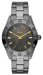 DKNY Glitz Szary/Stal Ø36 mm NY8662