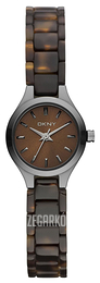 DKNY Dress Brązowy/Plastik Ø22 mm NY8664