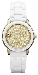 DKNY Crystal Żółte złoto/Plastik Ø34 mm NY8666