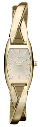 DKNY Crossover Żółte złoto/Stal w odcieniu złota NY8680