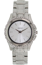 DKNY Brooklyn Srebrny/Stal Ø32 mm NY8698