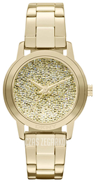 DKNY Crystal Zestaw kryształów/Stal w odcieniu złota Ø32 mm NY8717