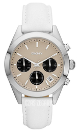 DKNY Chronograph Beżowy/Skóra Ø38 mm NY8767