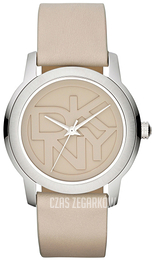 DKNY Dress Beżowy/Skóra Ø41 mm NY8801