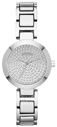 DKNY Crystal Srebrny/Stal Ø28 mm NY8891