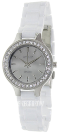 DKNY Broadway Srebrny/Czeramiczna Ø30 mm NY8893
