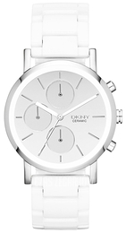 DKNY Ceramic Srebrny/Czeramiczna Ø40 mm NY8896