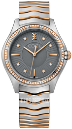 Ebel Wave Szary/18 karatowe różowe złoto Ø35 mm 1216320