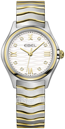Ebel Wave Biały/18 karatowe żółte złoto Ø30 mm 1216415
