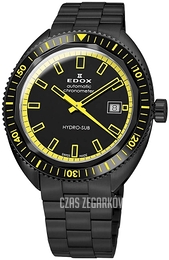 Edox Hydro-sub Czarny/Stal Ø42 mm 80128-37NJM-NIJ