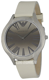 Emporio Armani Classic Szary/Skóra Ø43 mm AR0776