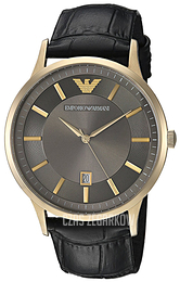 Emporio Armani Classic Szary/Skóra Ø43 mm AR11049