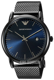 Emporio Armani Dress Niebieski/Stal Ø43 mm AR11053