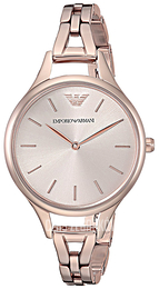 Emporio Armani Różowe złoto/Stal w kolorze różowego złota Ø32 mm AR11055