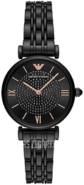 Emporio Armani Gianni Czarny/Stal Ø32 mm AR11245
