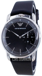 Emporio Armani Aviator Czarny/Skóra Ø42 mm AR11336