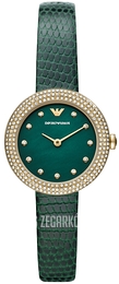 Emporio Armani Rosa Zielony/Skóra Ø30 mm AR11419