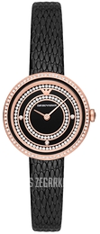 Emporio Armani Rosa Czarny/Skóra Ø30 mm AR11493
