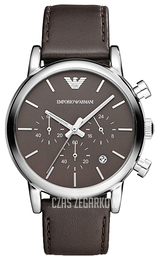 Emporio Armani Classic Brązowy/Skóra Ø42 mm AR1734