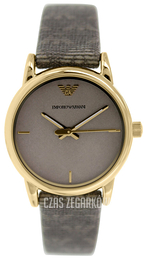 Emporio Armani Classic Szary/Skóra Ø28 mm AR1838