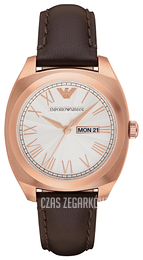 Emporio Armani Dress Biały/Skóra AR1939