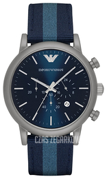 Emporio Armani Classic Niebieski/Skóra Ø46 mm AR1949