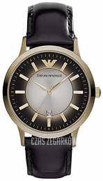 Emporio Armani Classic Szary/Skóra Ø39 mm AR2468
