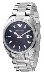 Emporio Armani Dress Niebieski/Stal Ø42 mm AR5909