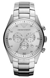 Emporio Armani Sportivo Srebrny/Stal Ø43 mm AR5963