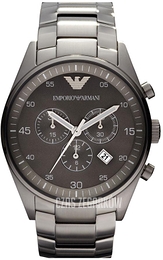 Emporio Armani Sportivo Biały/Stal w odcieniu złota Ø43 mm AR5964