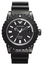 Emporio Armani Sportivo Czarny/Guma Ø46 mm AR5965
