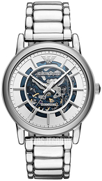 Emporio Armani Luigi Biały/Stal Ø43 mm AR60006