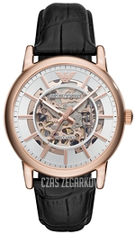 Emporio Armani Luigi Srebrny/Skóra Ø43 mm AR60007