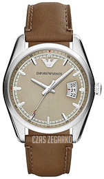 Emporio Armani Sportivo Beżowy/Skóra Ø39 mm AR6016