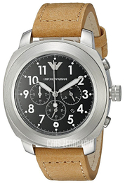 Emporio Armani Sportivo Czarny/Skóra AR6060