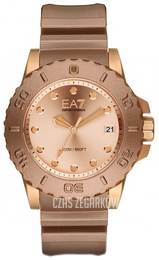 Emporio Armani Sportivo Różowe złoto/Skóra Ø46 mm AR6082