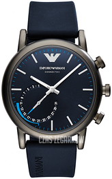 Emporio Armani Connected Niebieski/Guma Ø43 mm ART3009