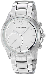 Emporio Armani Connected Srebrny/Stal Ø43 mm ART3011