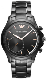 Emporio Armani Connected Czarny/Stal Ø43 mm ART3012