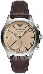 Emporio Armani Connected Beżowy/Skóra Ø43 mm ART3014