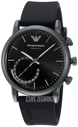 Emporio Armani Connected Czarny/Guma Ø43 mm ART3016