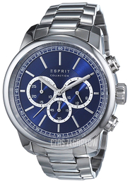 Esprit Collection Niebieski/Stal Ø46 mm EL102171005