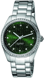 Esprit Zielony/Stal Ø34 mm ES102722012
