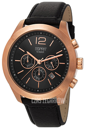 Esprit Sport Czarny/Skóra Ø45 mm ES105371002