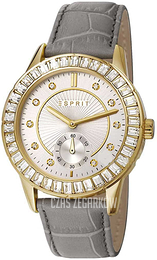 Esprit Srebrny/Skóra Ø36 mm ES107422006