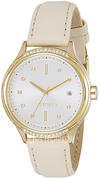 Esprit Analog Biały/Skóra Ø38 mm ES108562001